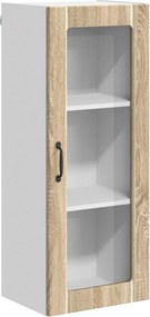 vidaXL Ραφιέρα τοίχου LUCCA Sonoma Δρυς 40 x 31 x 100 εκ.