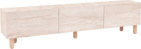 Έπιπλο Τηλεόρασης Τραβερτίνη BACLAS 180x31.4x42