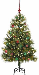vidaXL Τεχνητό Χριστουγεννιάτικο Δέντρο Με Μεγάλες Κώνους 150 cm