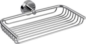 Karag Moderno 2304 - Σαπουνοθήκη Σχαρωτή Χρωμε 23 cm