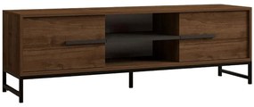 Έπιπλο Τηλεόρασης Mono 835PUQ4495 160x40x50cm Walnut
