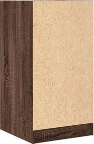 vidaXL Συρταριέρα Γενικής Χρήσης Καφέ Δρυς 40x41x77,5 εκ. Επεξ. Ξύλο