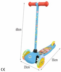 Scooter The Paw Patrol Καουτσούκ Μέταλλο Πλαστική ύλη