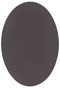vidaXL Χαλί "HUARTE" Ανθρακί 140x200 εκ. Οβάλ