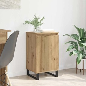 vidaXL Πλαϊνό γραφείο Artisan Oak 40 x 35 x 70 εκ. Επεξεργασμένο ξύλο