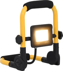 vidaXL Προβολέας LED με Λαβή 10 W