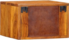 vidaXL Κομοδίνο Καφέ 35 x 30 x 22 εκ.