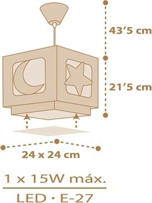 MoonLight Beige παιδικό φωτιστικό (63232B)