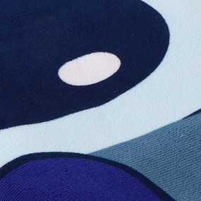 Πετσέτα θαλάσσης Stitch Μπλε