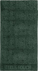 Πετσέτα Θαλάσσης (90x170) Feel & Touch Icon Verde