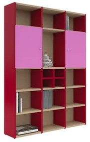 ALFA SET  Βιβλιοθήκη Ξύλινη AS 90078 BEST-90078