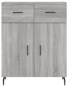 vidaXL Ντουλάπι Γκρι Sonoma 69,5 x 34 x 90 εκ. από Επεξεργασμένο Ξύλο