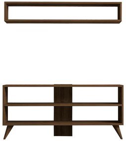 Σύνθετο σαλονιού Prestige καρυδί 120x29,6x50 εκ. 120x29.6x50 εκ.