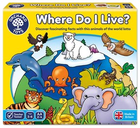 Where Do I Live ORCH069 Orchard Toys