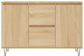 vidaXL Μπουφές Sonoma Δρυς 104 x 35 x 70 εκ. από Επεξεργασμένο Ξύλο