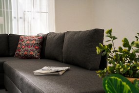 Corner Sofa-Bed Aly Left - Anthracite Anthracite