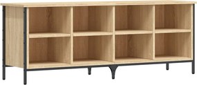 vidaXL Παπουτσοθήκη Sonoma Δρυς 131 x 35 x 50 εκ. από Επεξεργ. Ξύλο