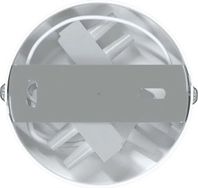 vidaXL Σποτ οροφής με προβολείς Λευκό 8 x 8 x 14 εκ Μέταλλο