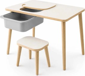 Παιδικό Τραπέζι Δραστηριοτήτων Λευκό CORACRE 72x45x51