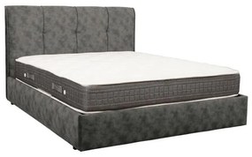 Bed Alicante Dark Grey 90*200 cm