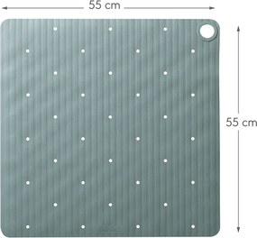 Ribb Αντιολισθητικό Πατάκι 55x55cm Green with Black Hook Sealskin