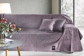 Ριχτάρι Πολυθρόνας Polycotton Chenille Matis Purple 180x150εκ. Guy Laroche