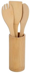 Estia Εργαλεία Μαγειρικής Bamboo Essentials Με Θήκη Σετ 4Τμχ 02-18191