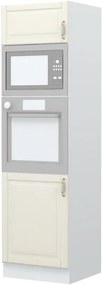 Επιδαπέδιο ντουλάπι φούρνου ψηλό Toscana K21-60-2MB-Λευκό