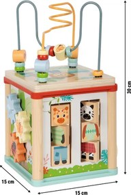 small foot Κύβος δραστηριοτήτων «Jungle Friends»