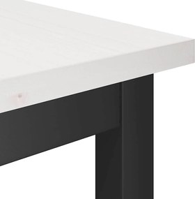 vidaXL Καθιστικό Σαλονιού 2 pcs Λευκό 100 x 32,5 x 49 εκ