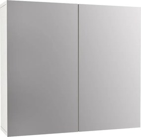 Καθρέπτης μπάνιου Binary Μegapap χρώμα λευκό 75x17,2x65εκ.