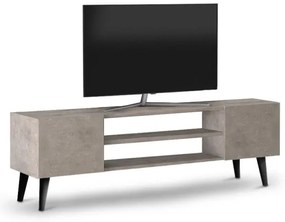Έπιπλο τηλεόρασης Etna Megapap γκρι ρετρό 120x30x40εκ. GP022-0006,4-GP022-0006,4-Γκρι GP022-0006,4