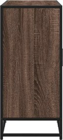 vidaXL Sideboard καφέ δρυς 94x35x76 cm Κατασκευασμένο ξύλο