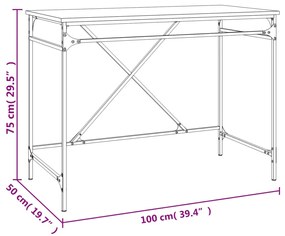 ΓΡΑΦΕΙΟ ΚΑΦΕ ΔΡΥΣ 100 X 50 X 75 ΕΚ. ΑΠΟ ΕΠΕΞΕΡΓΑΣΜΕΝΟ ΞΥΛΟ 826723