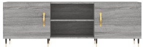 vidaXL Έπιπλο Τηλεόρασης Γκρι Sonoma 150x30x50 εκ. από Επεξεργ. Ξύλο