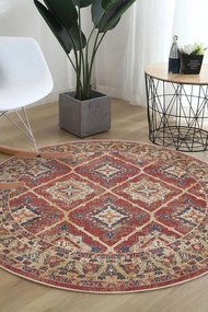 Χαλί Woopamuk527 599HFT5442 Red-Multi Conceptum Hypnose 120X120cm Round