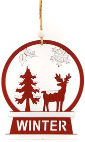 Χριστουγεννιάτικο Στολίδι Ξύλινο 12cm 236508a