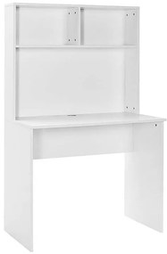Γραφείο εργασίας Trendline Megapap χρώμα λευκό 90x52x148εκ.-GP009-0280,1