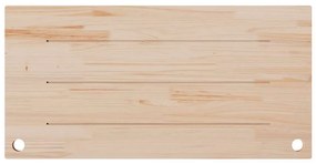 vidaXL Επιφάνεια Γραφείου 110 x 55 x 2,5 εκ. από Μασίφ Ξύλο Πεύκου