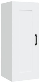 Ντουλάπι Κρεμαστό Λευκό 35 x 34 x 90 εκ. Επεξεργασμένο Ξύλο - Λευκό
