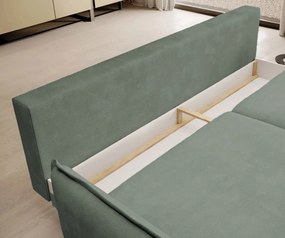 Καναπές Nebel τριθέσιος-Xaki