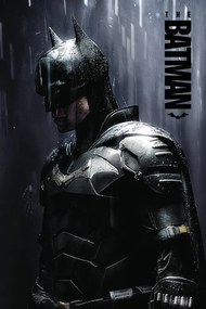 Αφίσα The Batman 2022 - Grey Rain, (61 x 91.5 cm)