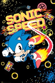 Αφίσα Sonic the Hedgehog - Speed, (61 x 91.5 cm)