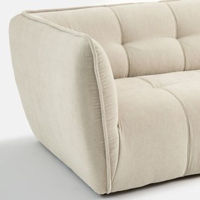 Καναπές από μελανζέ πολυεστέρα, 3 ή 4 θέσεων, Simone