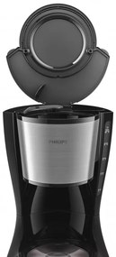 Καφετιέρα Philips HD7462/20, 1000W, 1,2L, Aroma Twister, LED, Χωρίς σταγόνες, Αυτόματο κλείσιμο, Μαύρο