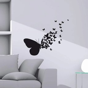 Butterflies Silhouettes αυτοκόλλητα τοίχου βινυλίου M Ango 54110