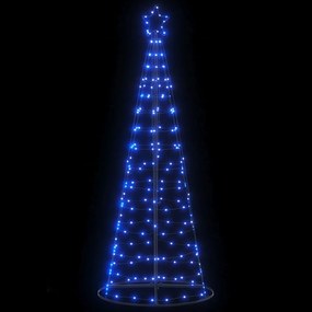 vidaXL Χριστουγεννιάτικο δέντρο LED 200 LED μπλε 182 εκ.