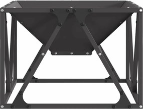vidaXL Φωτιά Μαύρο 50 x 50 x 35 cm Ατσάλι