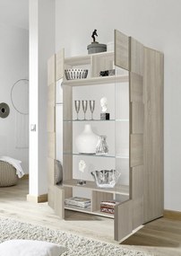 Έπιπλο Τηλεόρασης Ανθρακί Οξειδωμένο 121x43x57