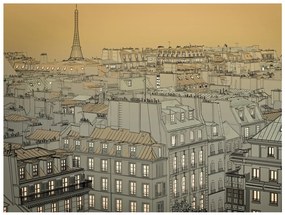 Φωτοταπετσαρία - Good night Paris! 300x231